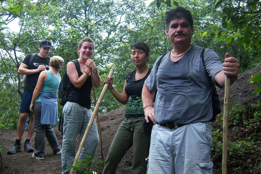 From Antigua: Pacaya Volcano Trek - Views toward Agua, Fuego, and Acatenango