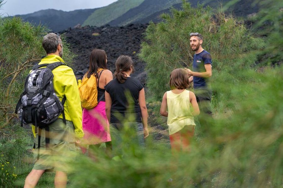From Catania: trek on Mount Etna, Lava Cave & tasting Tour - A Sicilian tasting near Ragalna