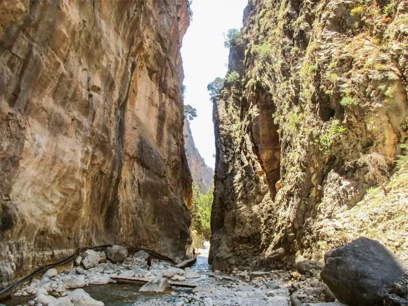 From Chania: Full-Day Samaria Gorge Trek Excursion & Guide - What the 17-kilometer trek feels like
