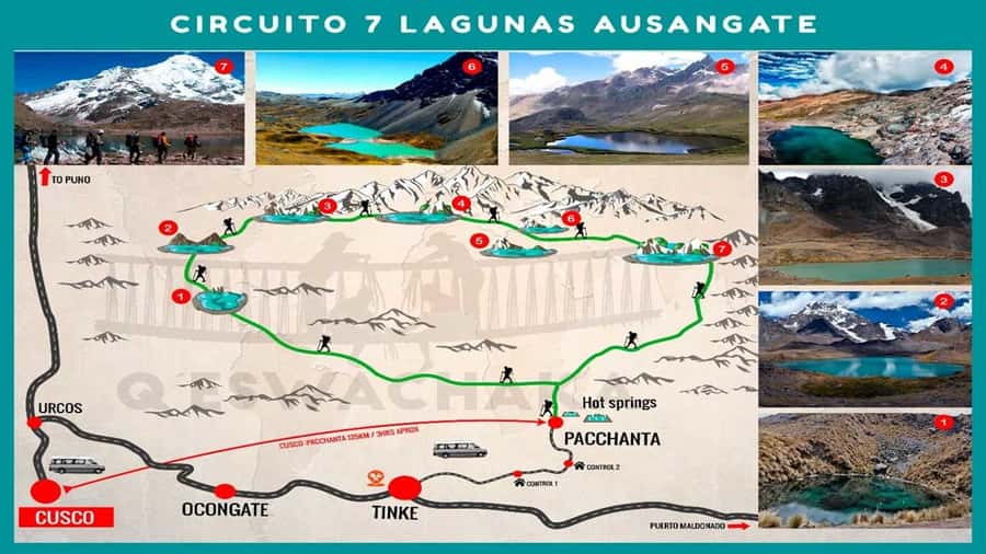 From Cusco: 7 Lagoons of Ausangate Trek with Hot Springs - Pacchanta hot springs and the recovery stop
