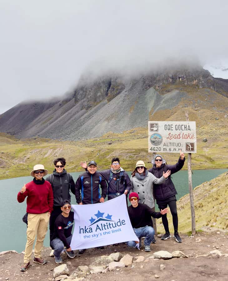 From Cusco: 7 Lakes Ausangate Trek with Breakfast and Lunch - Breakfast in Pacchanta, then the first mountain views