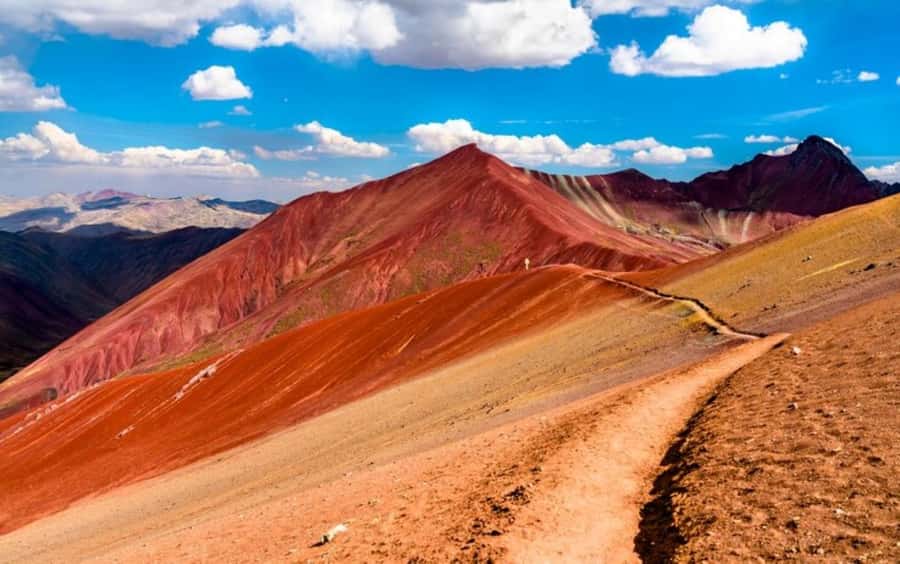 From Cusco: Rainbow Mountain Hike + Lunch - The Chillihuani road and the start of the hike