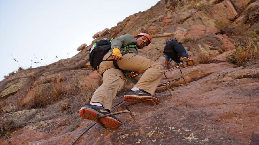 From Cusco: Via Ferrata & Zip Line with lunch - The practical limits of the day