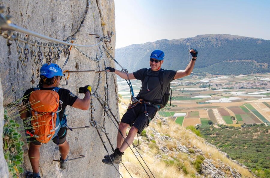 From Granada: Climb Zafarraya's 'Via Ferrata John Hogbin' - Tackling Via Ferrata John Hogbin