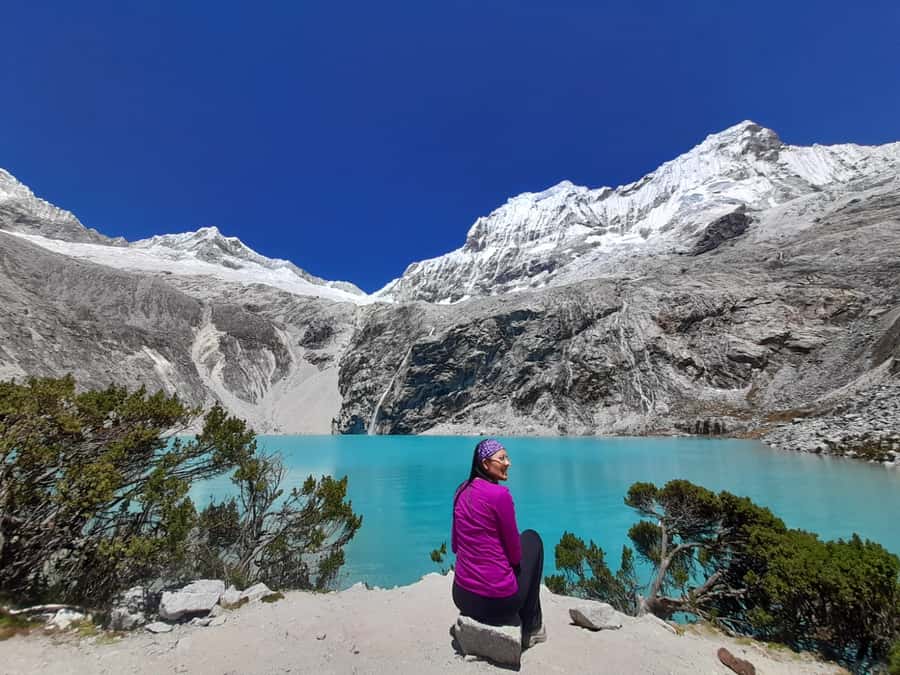 From Huaraz: Lake 69 Trek Day Tour - White Mountain Range - The early ride from Huaraz through Yungay