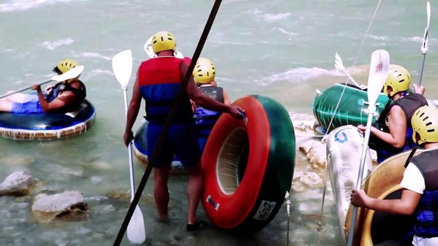 From Kalkan: Saklikent Gorge and Gizlikent Waterfall Trek - Rafting and zipline at the activity center