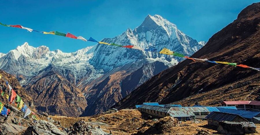 From Kathmandu: 11-Day Annapurna Base Camp Trek - Kathmandu to Pokhara: setting up the trek