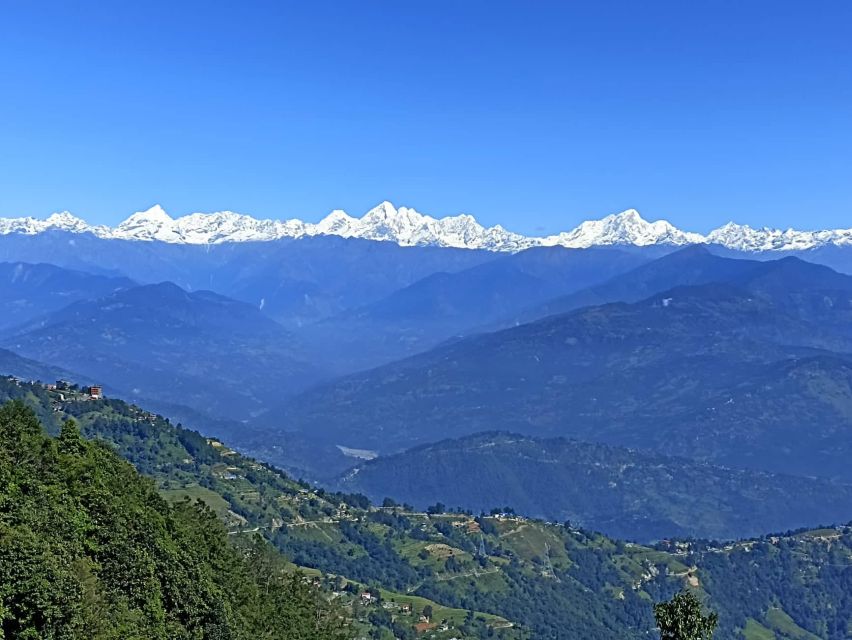 From Kathmandu: Everest View from Nagarkot & hike to Changu - Nagarkot viewpoint and the Himalayan panorama