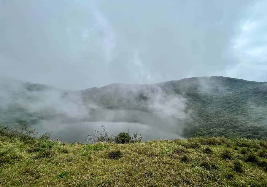 From Kigali: Bisoke Summit Trek, Crater Lake 1 Day Safari - From farmland to Volcanoes National Park forest