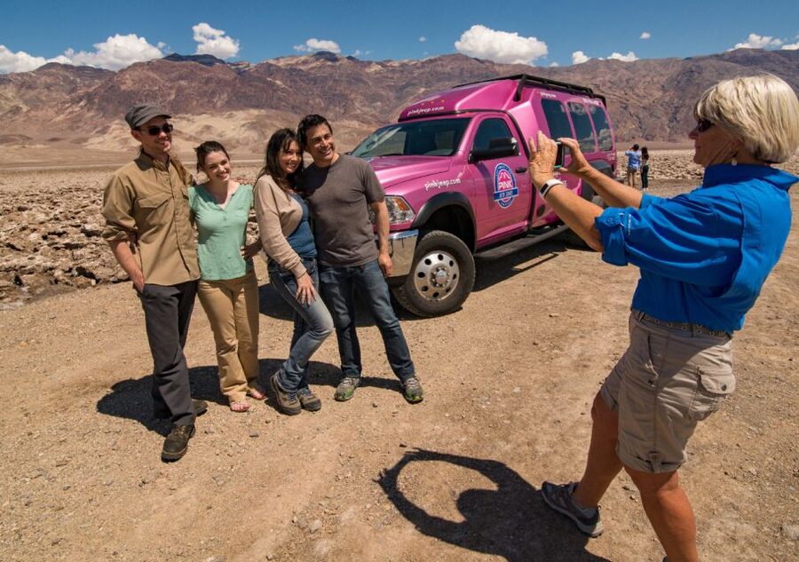 From Las Vegas: Death Valley Trekker Tour - Devil’s Golf Course and the Salt-Shaped Ground