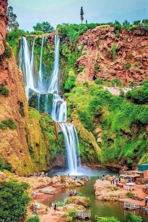 From Marrakech: Ouzoud Waterfalls Guided Hike and Boat Trip - Meeting the Barbary monkeys