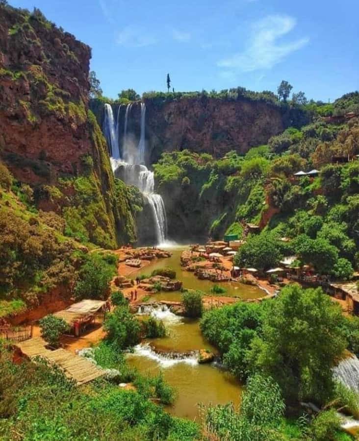From Marrakech: Ouzoud Waterfalls Guided Hike and Boat Trip - The morning pickup and road journey