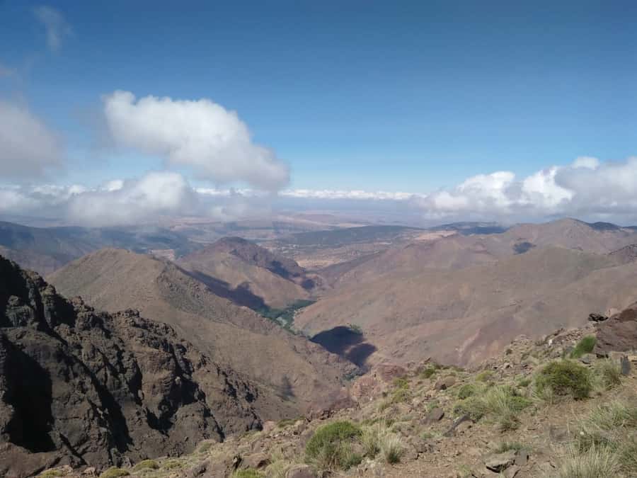 From Marrakech: Taoudja Summit Hike in the Atlas Mountain - Returning through Tamatert and Ait Souka