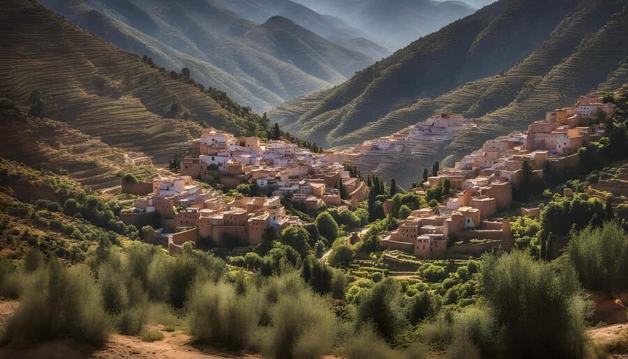 From Marrakech: Trek to Atlas Mountains, Full-Day Trip Lunch - Berber villages, waterfalls, and mountain views