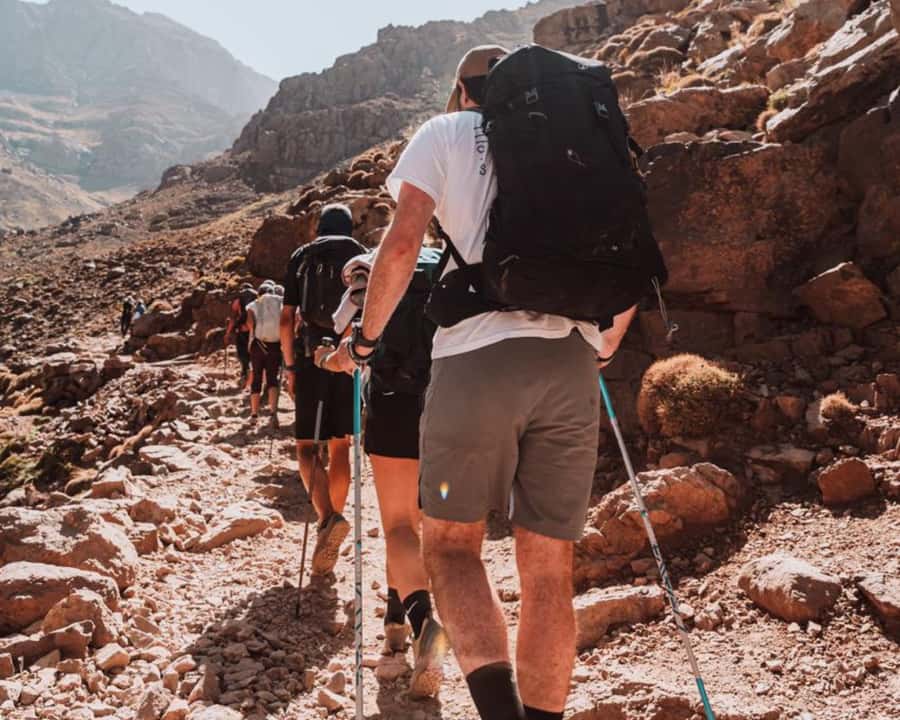 From Marrakesh: 2-Day Mount Toubkal Trek - Walking through Aremd and the Mizane Valley