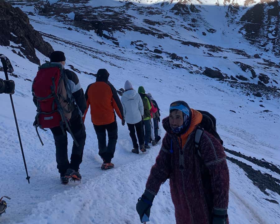 From Marrakesh: 2-Day Mount Toubkal Trek - Summit morning: four hours to Toubkal’s highest point