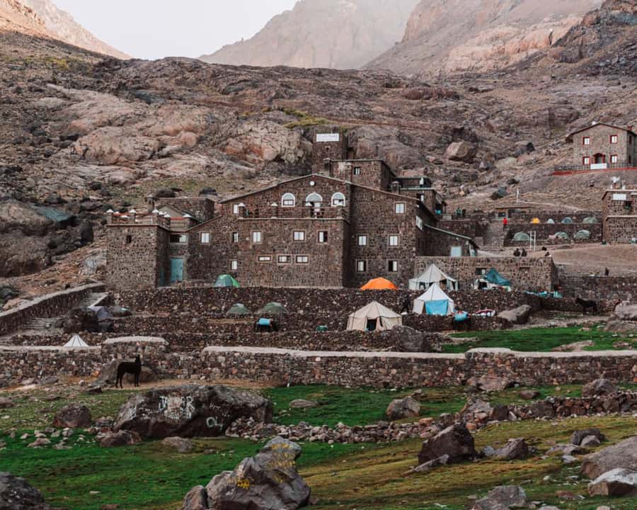 From Marrakesh: 2-Day Mount Toubkal Trek - The summit view from 4,167 meters