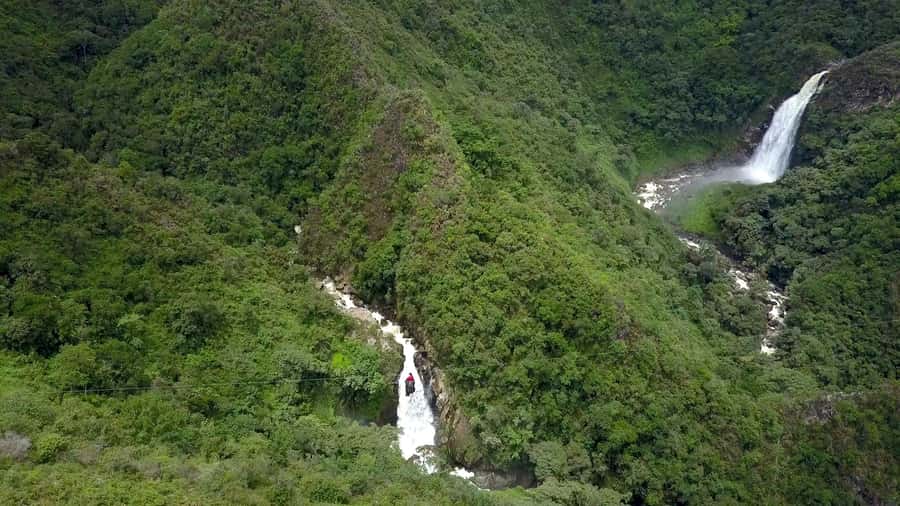 From Medellin:Powerful via Ferrata & Zipline Giant Waterfall - Who will enjoy this most
