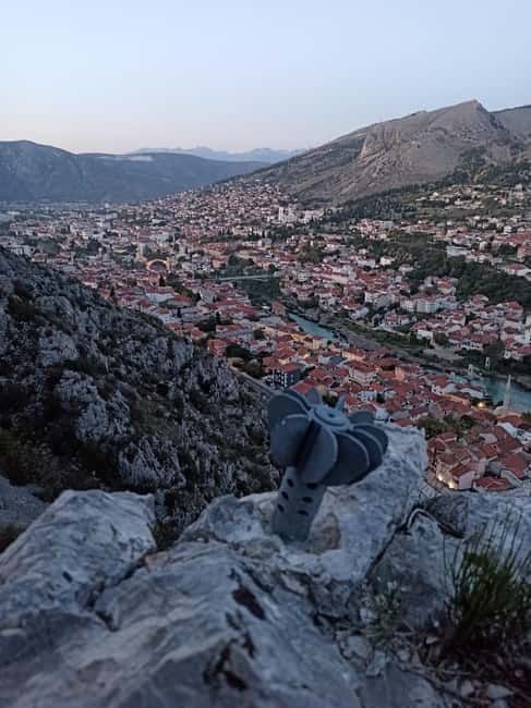 From Mostar: Via Ferrata Hum Climbing Experience - Getting fitted with the climbing gear