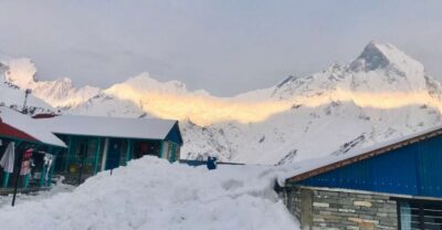 7 Days Budget backpackers group ABC Trek