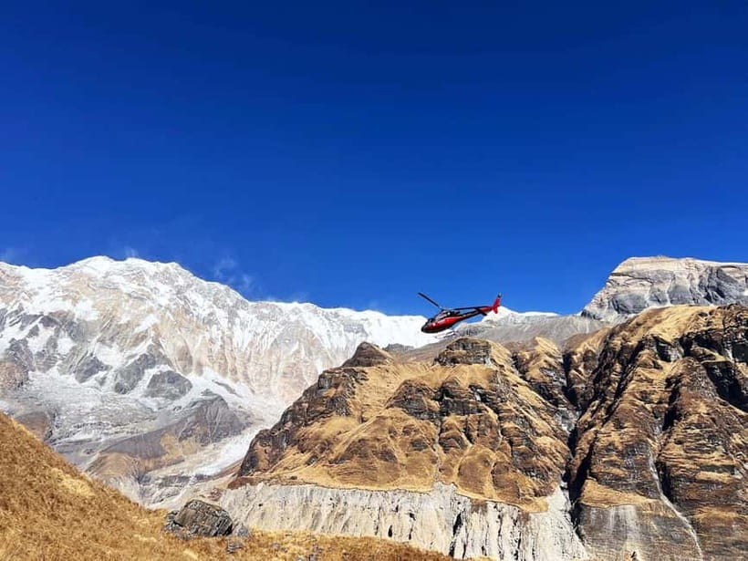 From Pokhara: Annapurna Base Camp (ABC) Helicopter Tour - The 15-minute flight through the Annapurna Sanctuary
