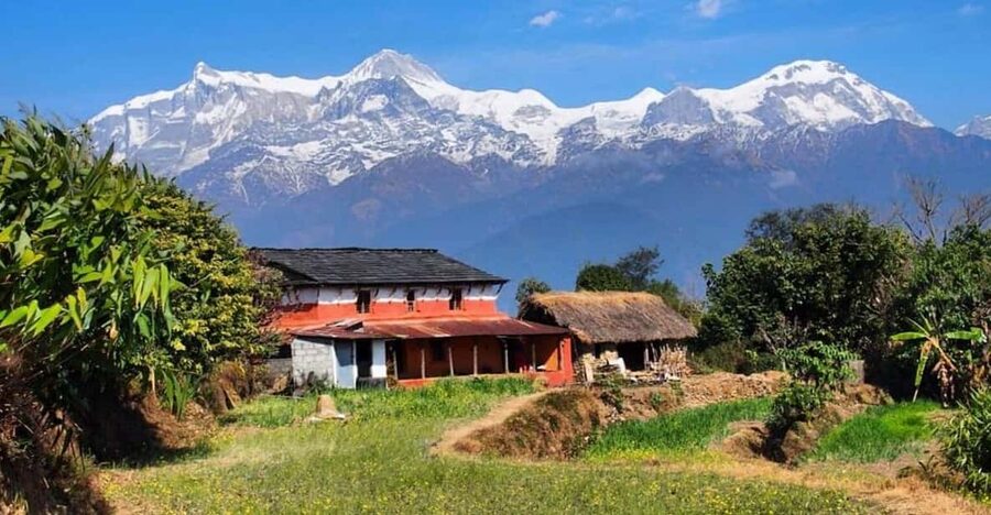 From Pokhara: Annapurna View Day Hike - Reaching Australian Camp after the first climb