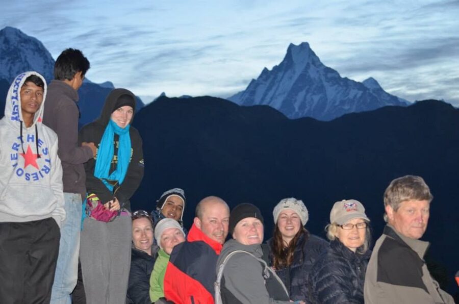 From Pokhara: Australian Camp & Dhampus 1, or 2-Day Trek - The one-day route from Kande to Australian Camp