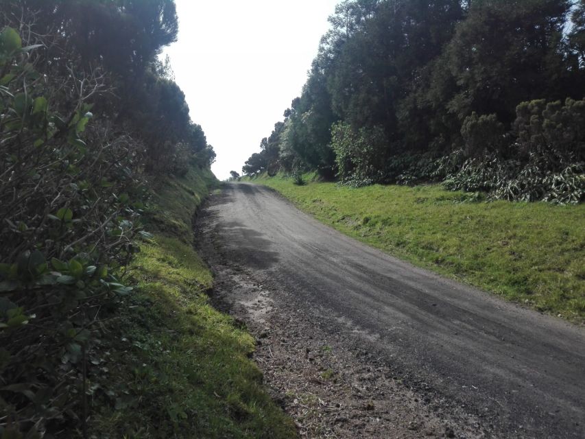 From Ponta Delgada: Vista do Rei to Sete Cidades Guided Trek - Along the ridge toward Lomba do Vasco