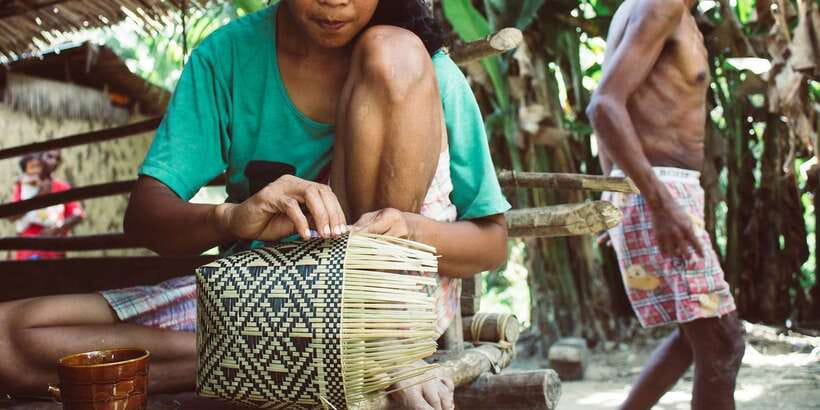 From Puerto Princesa: Trek to Batak Tribe Village - A 75 to 120 minute walk through the mountains