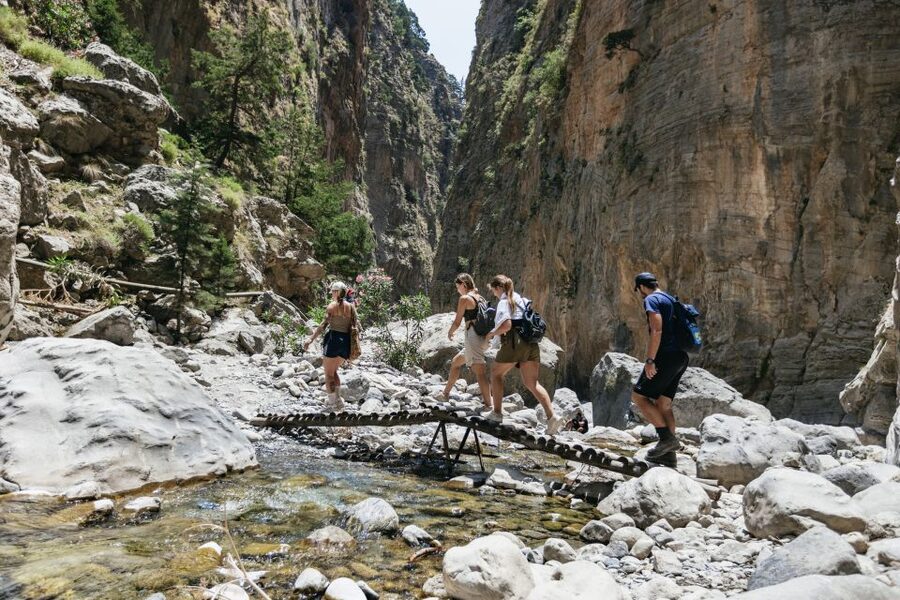 From Rethymno: Samaria Gorge Full-Day Trek, Pickup & Guide - Agia Roumeli: Swim, Lunch, and a Proper Rest