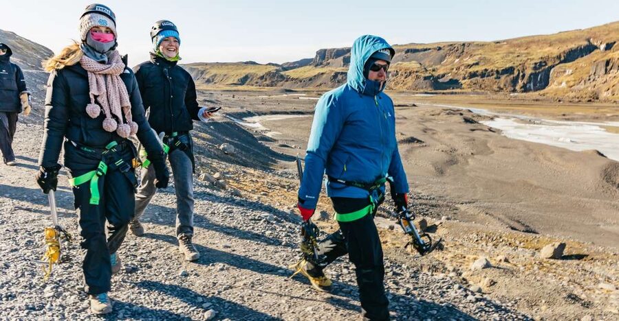 From Reykjavik: South Coast & Glacier Hike - Skógafoss and the 527-step choice