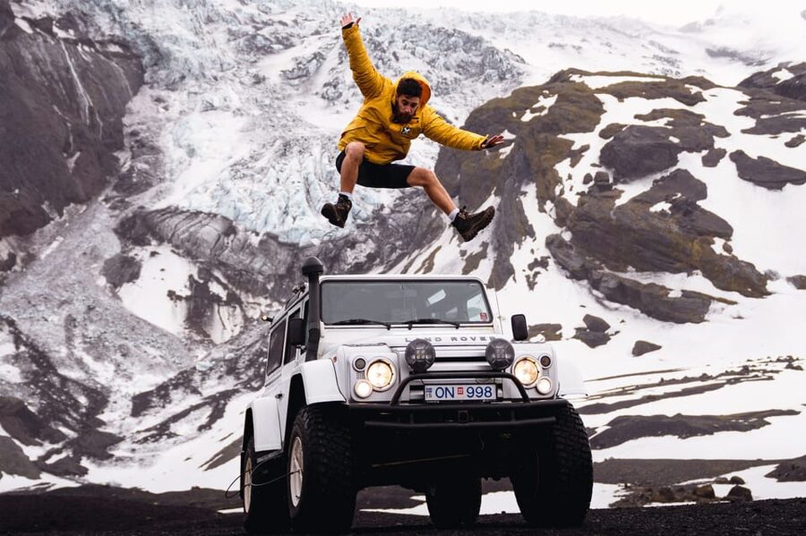 From Rvk: Private Day-Tour to Thorsmork with Mountain Hike - River crossings and the modified jeep
