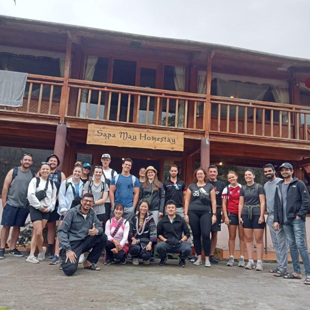 From Sapa: Guided Full-Day Trekking with Lunch and Drop-Off - 8:00 pickup, then a short walk to the start