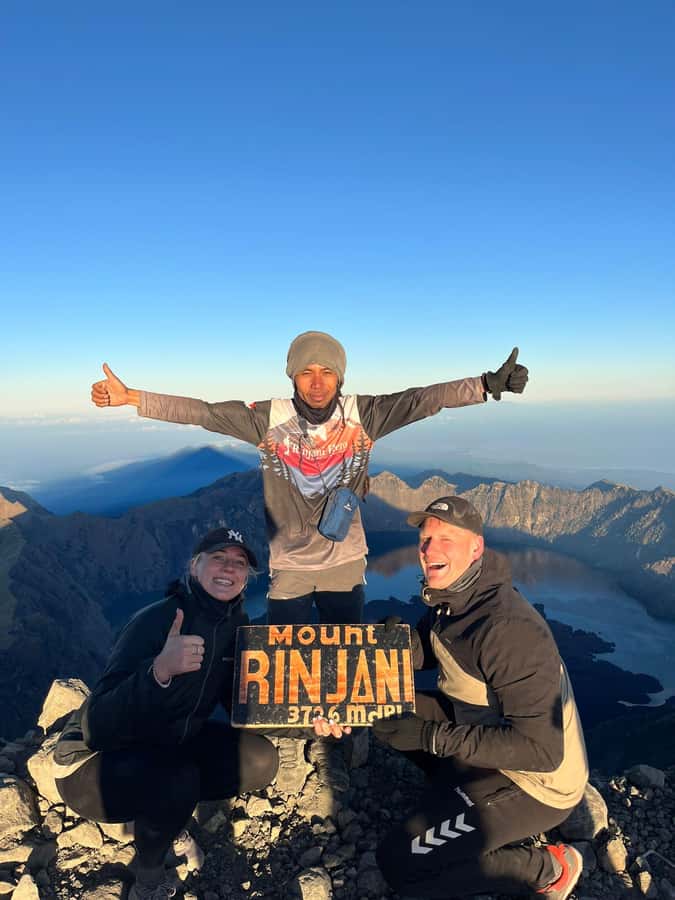 From Senaru: Mount Rinjani 2-Day Trek to Summit - Food, water, and camp support