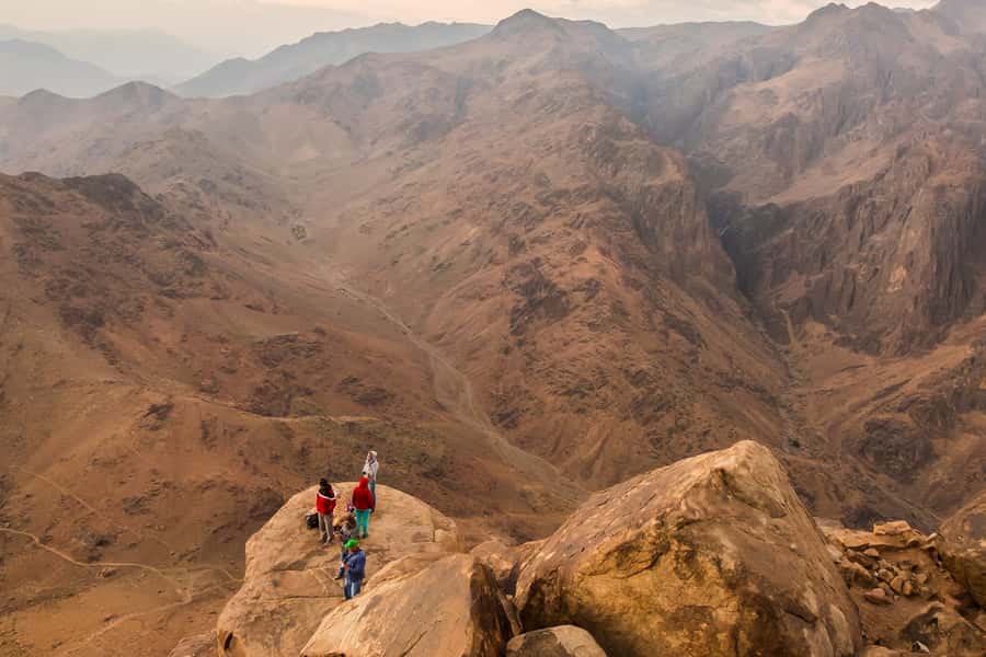 From Sharm: Mount Moses Trekking, Sunrise & Monastery Visit - The descent is easier, but not effortless