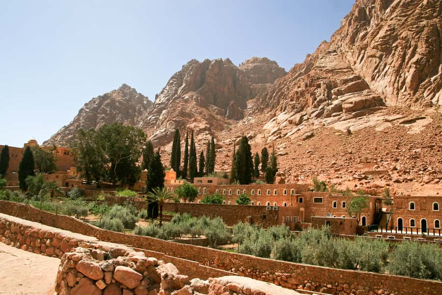 From Sharm: Mount Moses Trekking, Sunrise & Monastery Visit - St. Catherine’s Monastery and the burning bush