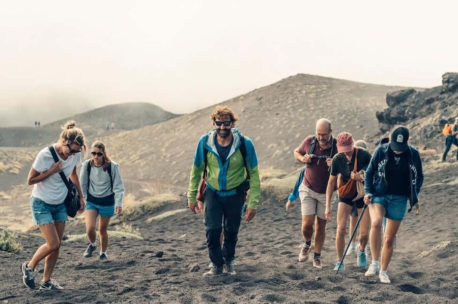From Siracusa: Etna Tour - Trek, Wine and Food - Lava caves and the story beneath your feet