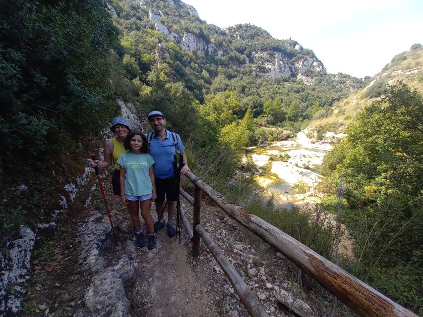 From Syracuse: Cavagrande Natural Reserve Guided Trek - Waterfalls, rock pools, and the summer swim