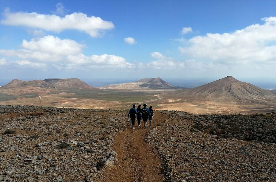 Fuerteventura: Montaña Escanfraga Volcano Summit Hike - Inside the crater and along the rim