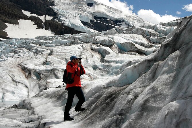 Full Day Guided Glacier Hike on The Athabasca with IceWalks - The long walk to the Athabasca icefalls