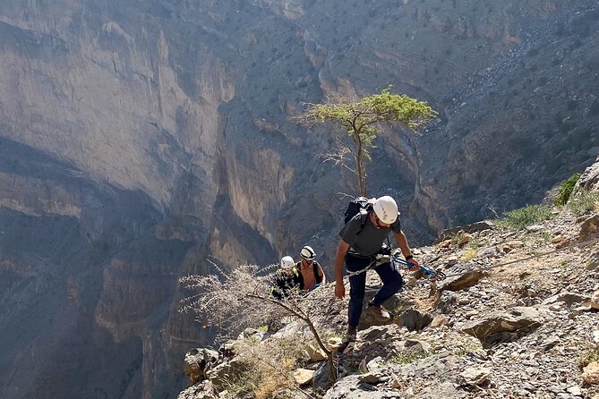 Full-Day Via Ferrata & Balcony Trekking - Jebel Shams, Oman’s high mountain challenge
