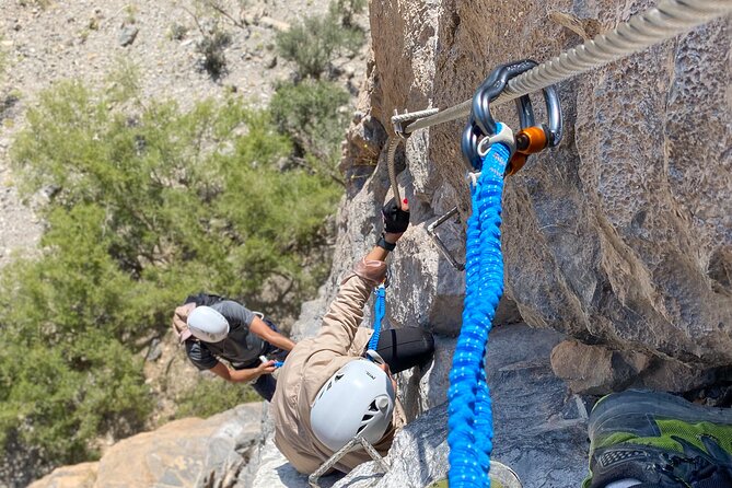 Full-Day Via Ferrata & Balcony Trekking - Lunch in Al Hamra under the palms