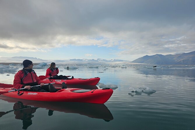 Glacier Combo Kayking at Glacier Lagoon and Glacier Hike - Key points at a glance