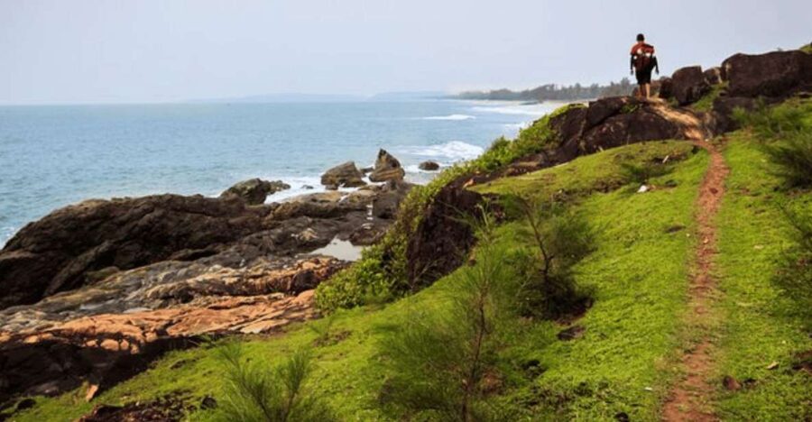 Gokarna Nature Walk (3 Hours Guided Trekking Experience) - Cliffs, green slopes, and sea-facing viewpoints