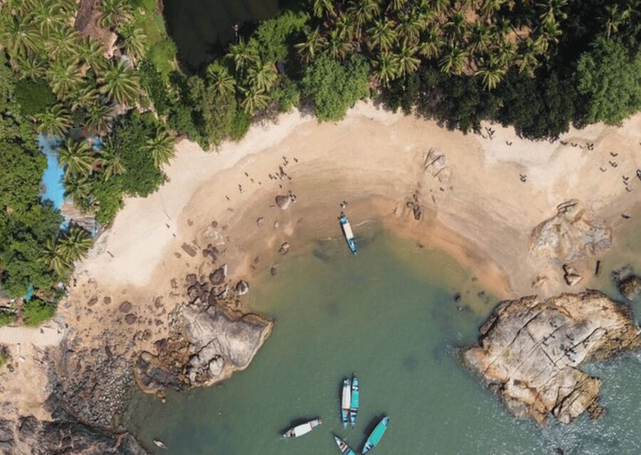 Gokarna Nature Walk (3 Hours Guided Trekking Experience) - The sandy beach near Gokarna’s temple area