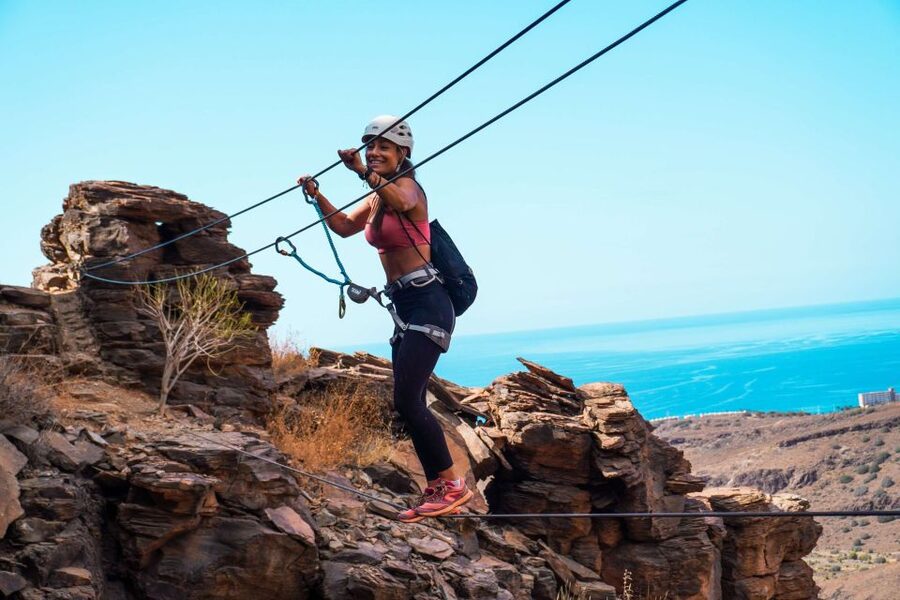 Gran Canaria: Guided Via Ferrata Excursion - Finding the meeting point behind Bahía Feliz