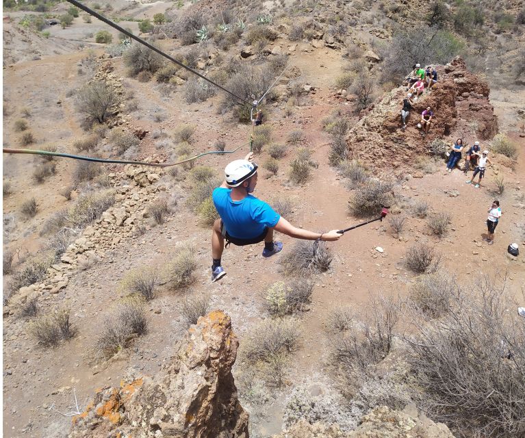 Gran Canaria: Zipline and Mountaineering Tour - Santa Lucía de Tirajana, where the mountain route begins