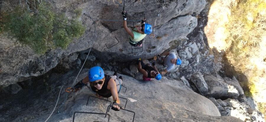 Granada: Via Ferrata Moclín with Transfers - Tibetan bridge and monkey bridge