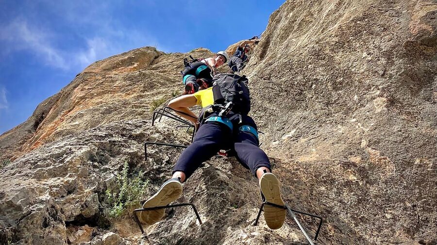 Granada: Via Ferrata Pueblos de Moclin - What the $72 price includes