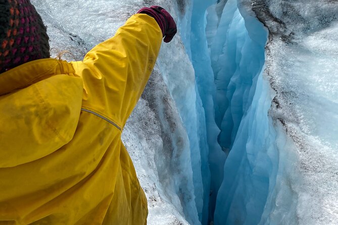 Guided Glacier Hike on The Athabasca with IceWalks - A small group makes the ice easier to understand